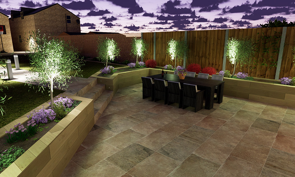 Garden Render design Marram Gardens